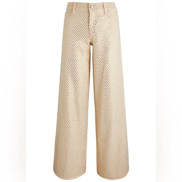 Alice and Olivia EMBELLISHED JEAN New with Tag - Picture 4 of 9